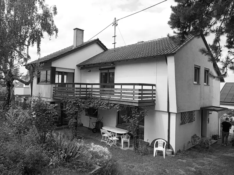 Projekt von sontho Architekten: EinfamilienwohnhausNeckar16 in Besigheim, D